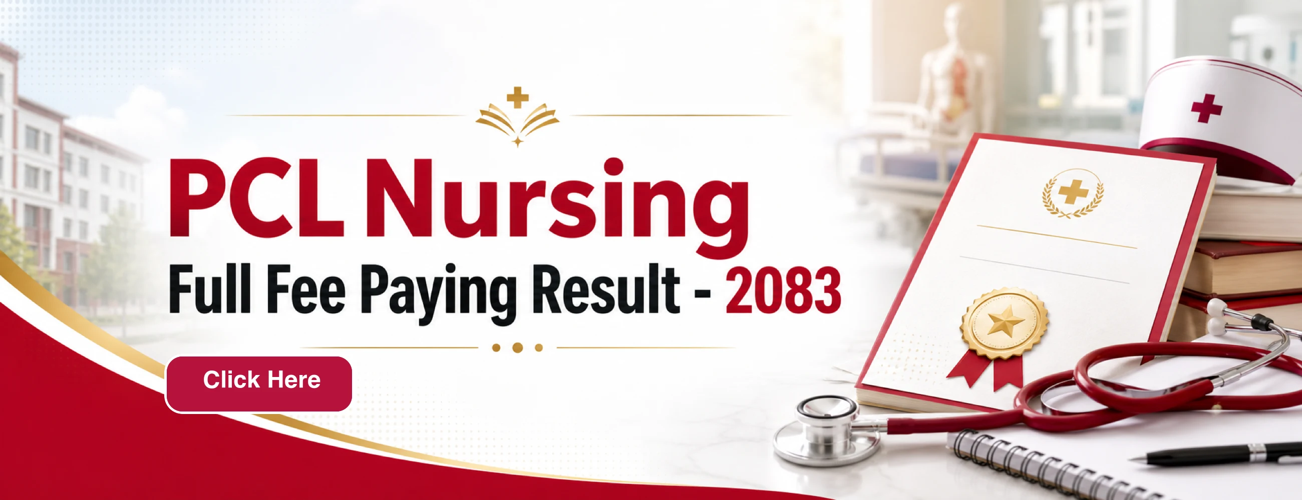 PCL Nursing full fee paying Result - 2083